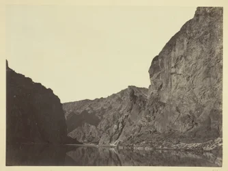 Cañón Negro, Río Colorado, mirando hacia abajo desde el Campamento Big Horn