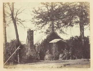 Arquitectura del campamento, Brandy Station, Virginia