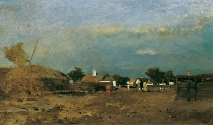 Paisaje en la Puszta