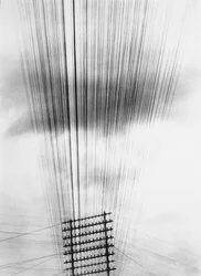 Cables telefónicos, México, 1925