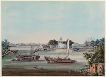 Fuerte Dahuangjiao, Río Perla