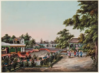 El jardín de Howqua, Honam