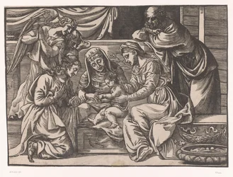 Matrimonio Místico de Santa Catalina