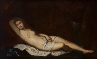 Venus durmiente, c.1510-76 (óleo sobre lienzo)