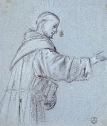 Monje por Tiziano