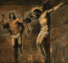 Cristo y el buen ladrón, ca 1565-1570
