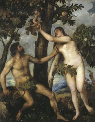 Adán y Eva, c. 1550