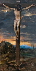 Cristo en la cruz, hacia 1565.