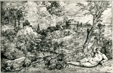 Medor y Angélica o Jasón y Medea, c1535-1545