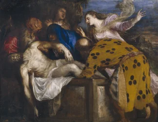 El Entierro de Cristo, 1572
