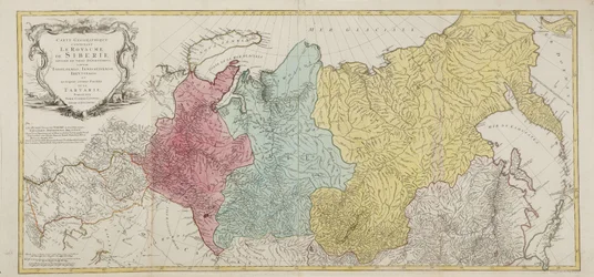 Mapa del Imperio Ruso