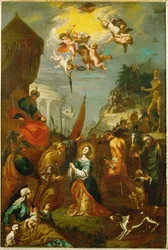 "El martirio de Santa Dorotea", hacia 1656 (pintura sobre lienzo)