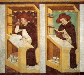 Monjes dominicos (detalle)