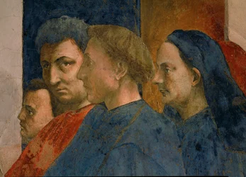 Los espectadores de la milagrosa resurrección del hijo del prefecto Teófilo son ... (fresco)