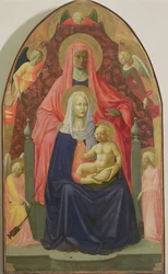 Virgen y Niño con Santa Ana, 1424