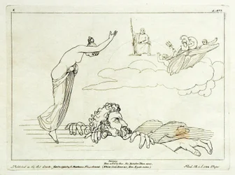 (2) Flaxman Ilíada 1793, grabado 1795, 185 x 251 mm
