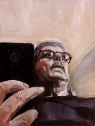 Autorretrato pintado