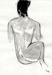 Dibujo de figuras en reposo