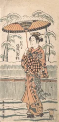 Sanogawa Ichimatsu en el Papel de Otsuru