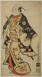 El actor Uemura Kaemon (?)