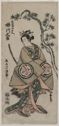 Anekawa Daisuke como Ayame-no-mae, 1760