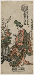 Kametani Jujiro as the Shirabyoshi Dancer Yuya