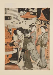 En el templo Sensō-ji