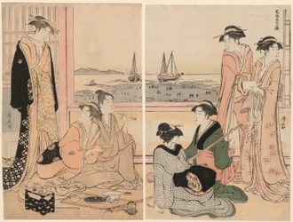 El cuarto mes, de la serie "Doce meses en el sur (Minami juni ko)"