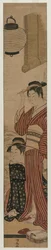 Dos geishas en un balcón, 1782