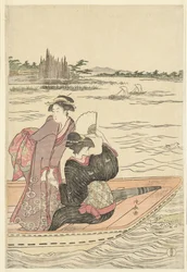Ferry en el río Sumida.