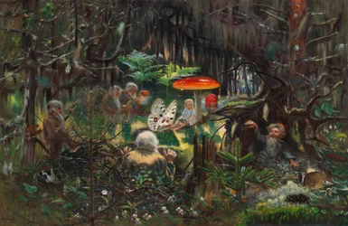 Princesa de cuento, c.1896 (óleo sobre lienzo)