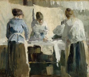 Mujeres Francesas Planchando