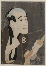 Otani Tokuji como el Sirviente Sodesuke
