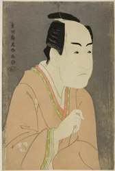 El actor Ichikawa Monnosuke II como Date no Yosaku