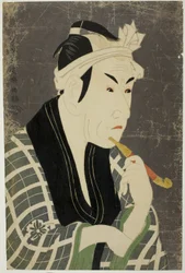 El actor Matsumoto Koshiro IV como Gorobei