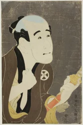 El actor Otani Tokuji I como sirviente Sodesuke