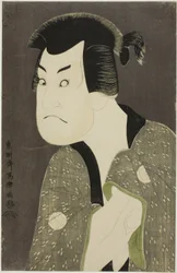El actor Sakata Hangoro III como Fujikawa Mizuemon