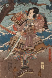 Puzzle Louis Vuitton según Kunichika Toyohara 1