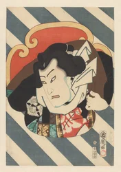 Retrato de la luchadora de sumo Nuregami Chôgorô