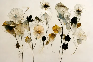 Preciosas flores secas