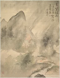 Diez mil bambúes en la niebla y la lluvia, 1847