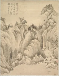 Cascada y Rocas, 1847