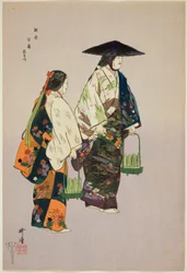 Asukagawa, de la serie "Cien No Dramas (Nogaku hyakuban)"