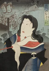Retrato conmemorativo de Onoe Kikugorō IV