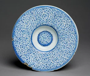 Plato Tondino, Iznik Golden Horn, turco, c.1535-45