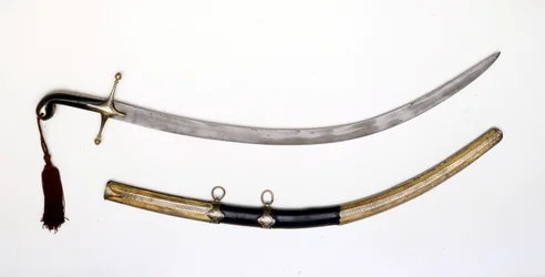 Cimitarra turca. Siglo XIX.