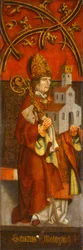 San Wolfgang, c.1500-1525 (óleo sobre tabla)