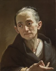 Cabeza de una anciana