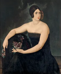Retrato de una dama, 1924