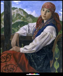 Retrato de un joven campesino
